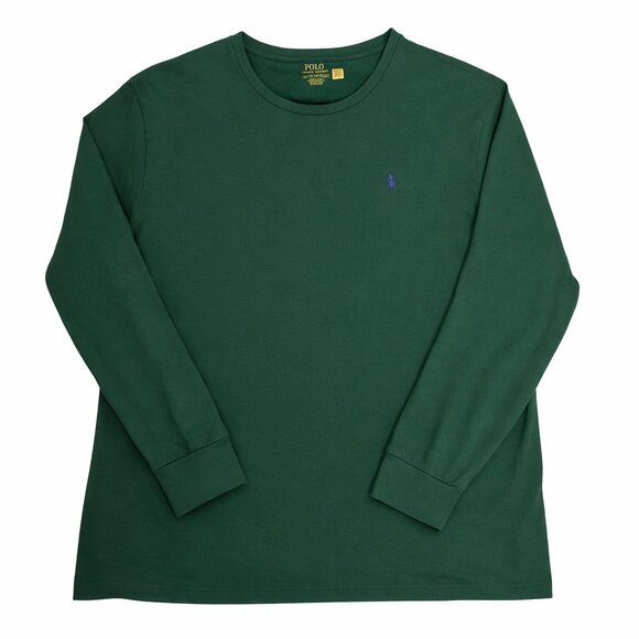 Polo Ralph Lauren Other - Polo Ralph Lauren Classic Logo Men’s XXL Green Long Sleeve Tee